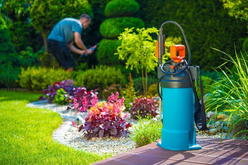 Natural repellent spray bottle